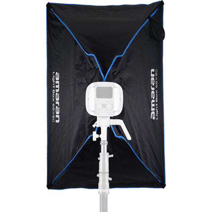 amaran Light Box 60x90 Softbox rectangular para Bowens 600W con difusor y rejilla