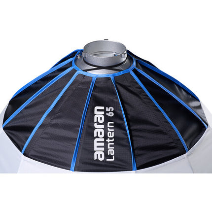 amaran Lantern 65 Luz Continua Redonda 24 Pulgadas Luz Suave 360º y Montura Bowens