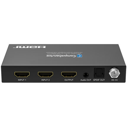 Comprehensive Pro AV/IT Integrator Series 2x1 HDMI 8K60 Auto Switcher con control IR y fuente bloqueable
