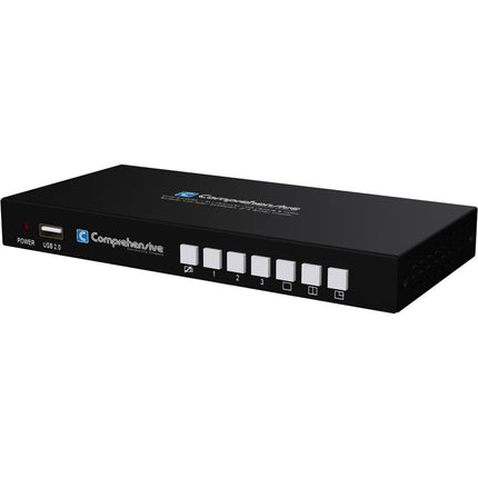 Comprehensive Pro AV/IT Integrator Series Cambiador USB HDMI 3x1 con Audio I/O y Control IP