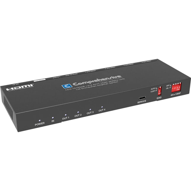 Comprehensive Pro AV/IT Integrator Amplificador HDMI 2.0b UHD 4K60 1x4