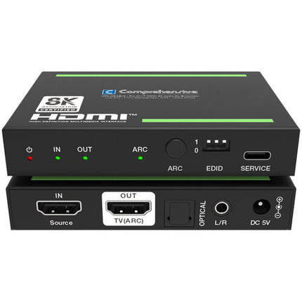 Comprehensive Pro AV/IT Integrator Series HDMI De-Embedder 8K60 Audio Digital Analog