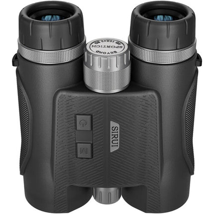 Sportich by Sirui 10x42 Binoculares con telémetro láser 1968 yd y adaptador trípode