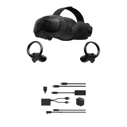 HTC VIVE Focus Vision Casco VR con Kit Streaming Cableado 5K90 120° FOV