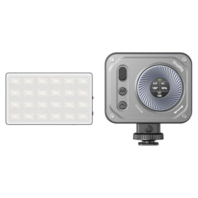 SmallRig RM120 RGB y Vibe P108 Pack Luz LED 1580 Lux 8500K 360° RGB
