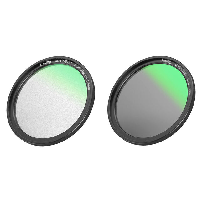 SmallRig 52mm MagEase Kit Filtros Magnéticos CPL y Black Mist