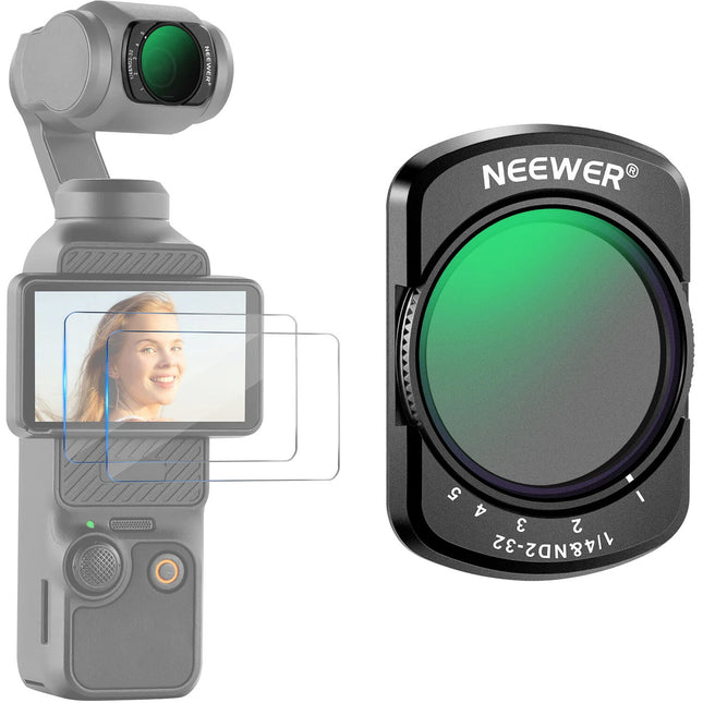 Neewer Filtro de Difusión VND para DJI Osmo Pocket 3 ND2 ND32 1 4 Grado
