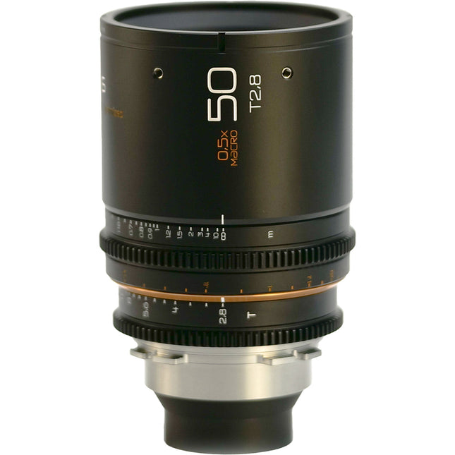 Dulens APO Close-Focus Triassic Prime 50mm T2.8 Lente con enfoque cercano 9.4" y rosca filtro 72mm