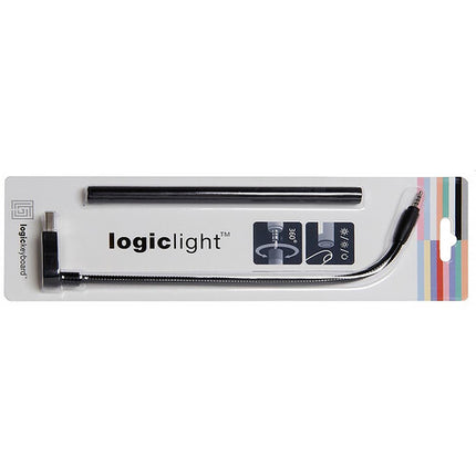 Logickeyboard LogicLight V2 Lámpara LED para teclado USB con 10 LEDs regulables brazo ajustable negra