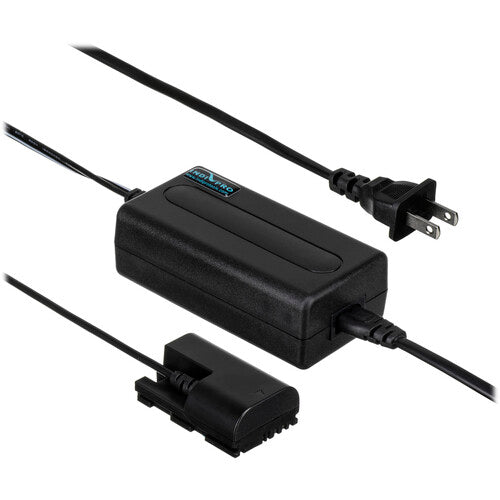 IndiPRO Tools Fuente de Alimentación AC con Batería Dummy LP-E6 8 ft 100-240V