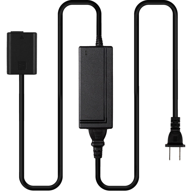 IndiPRO Tools Fuente de Alimentación AC para Sony a7 con Batería Dummy 8 ft