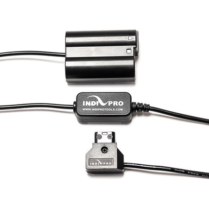 IndiPRO Tools Cable Dummy Batería D-Tap a EN-EL15 24" 9.2V 2.5A