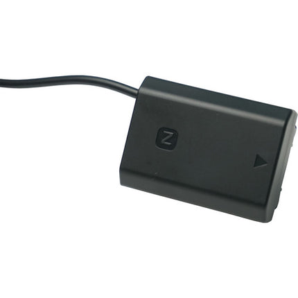 IndiPRO Tools Cable enrollado D-Tap a batería dummy Sony NP-FZ100 24-36" 11-19V