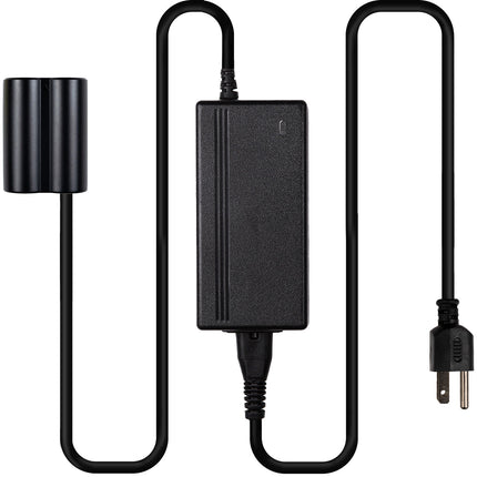 IndiPRO Tools Fuente de Alimentación AC para Batería Falsa FUJIFILM NP-W235 8V 2.4m Cable