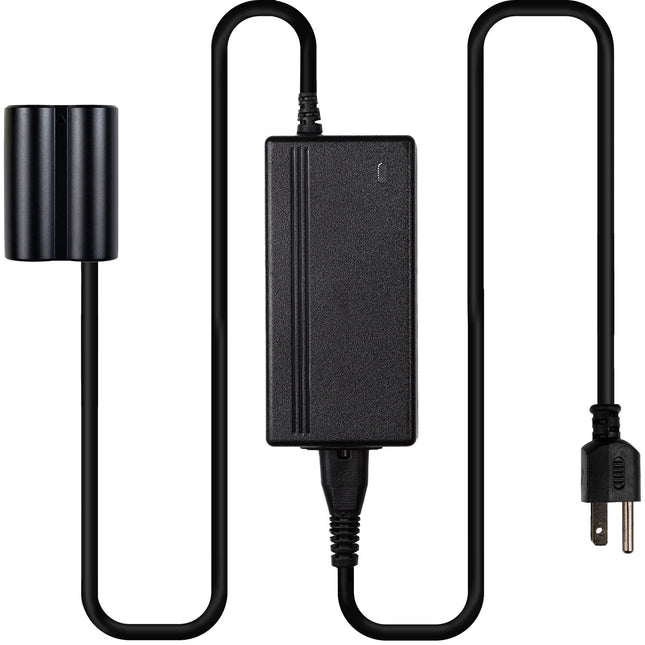 IndiPRO Tools Fuente de Alimentación AC para Batería Falsa FUJIFILM NP-W235 8V 2.4m Cable