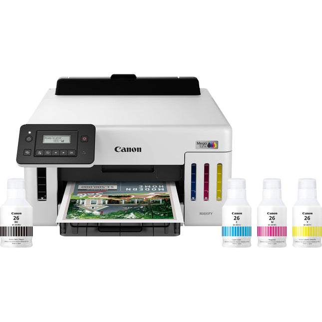 Canon MegaTank GX5120 Impresora de Inyección de Tinta Color 1200x600 dpi 350 hojas