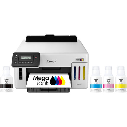 Impresora de inyección de tinta Canon MegaTank GX5120 con 3 botellas GI-26 impresión dúplex y 350 hojas