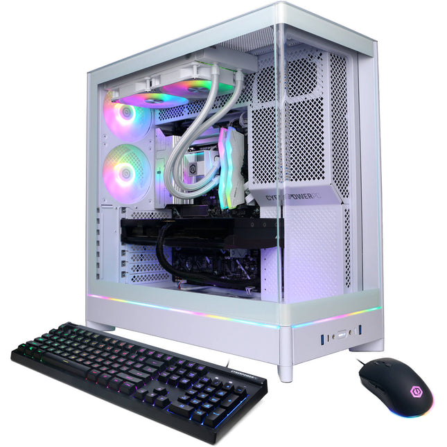 CyberPowerPC Gamer Supreme PC Sobremesa Blanco Intel 20 Núcleos 32GB RAM 2TB SSD