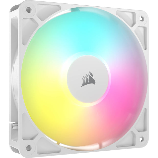 CORSAIR RS120 ARGB Ventilador PWM 120mm 2100rpm 72.8CFM Blanco