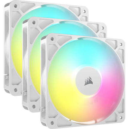 CORSAIR RS120 ARGB Ventilador PWM 120mm 3-Pack 2100 rpm 72.8 CFM