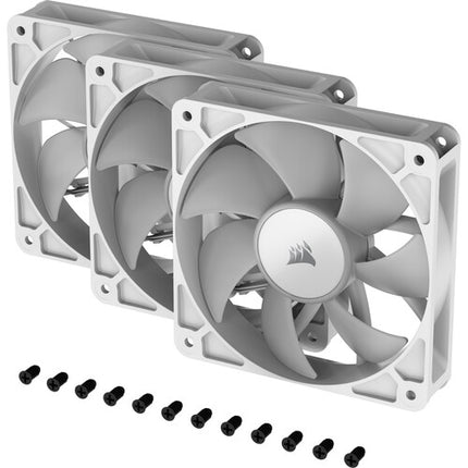 CORSAIR RS120 ARGB Ventilador PWM 120mm 3-Pack 2100 rpm 72.8 CFM