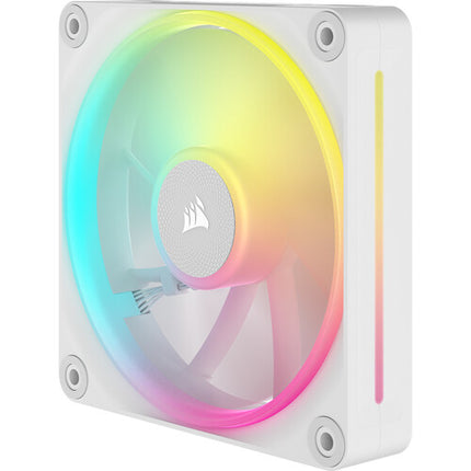 CORSAIR iCUE LINK LX120 RGB Kit Starter 3 Ventiladores PWM 120mm 2400 RPM Blanco