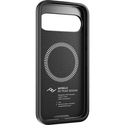 Peak Design Everyday Fabric Case Pixel 9 Funda con Bumper y Botones de Aluminio