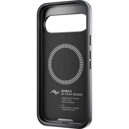Peak Design Everyday Fabric Case Pixel 9 Funda con Bumper y Botones de Aluminio