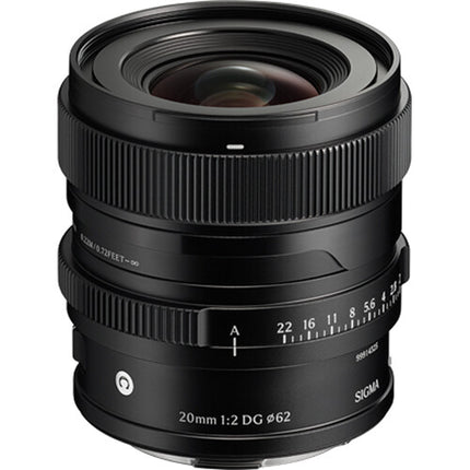 Sigma 20mm f2 DG Contemporary Objetivo Gran Angular Ultra Rápido Full Frame
