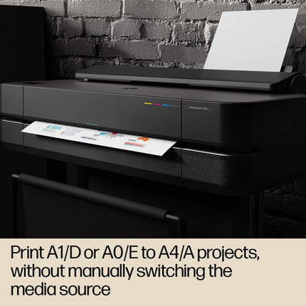 HP DesignJet T630 Plotter Gran Formato 36" Resolución 2400x1200 dpi Tinta Negra Alta Capacidad