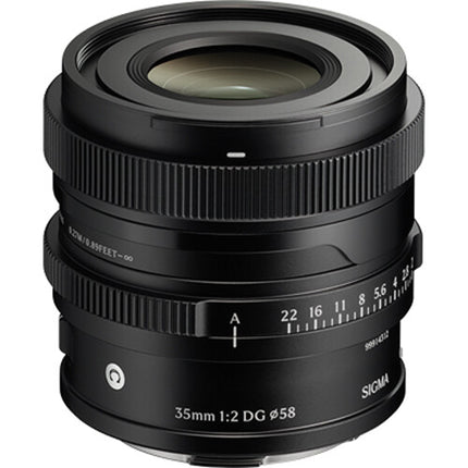Sigma 35mm f2 DG Contemporary Lente gran angular para Sony E carcasa metálica
