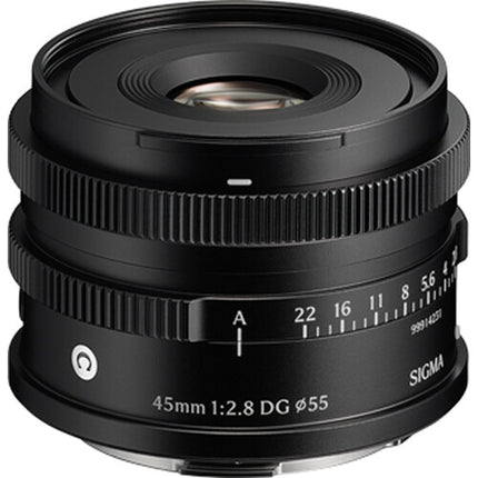Sigma 45mm f 2.8 DG Contemporary Lente Full Frame f 22 Negro