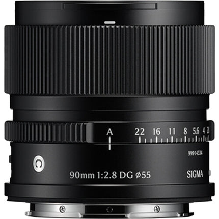 Sigma 90mm f/2.8 DG Contemporary lente para cámara Sony E enfoque rápido compacta