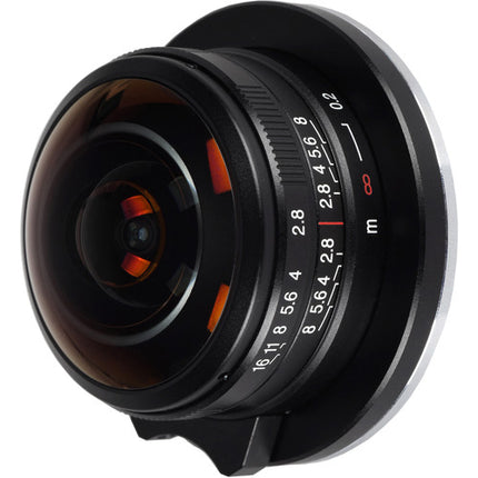 Venus Optics Laowa 4mm f2.8 Objetivo Ojo de Pez para Canon RF 210° ángulo de visión