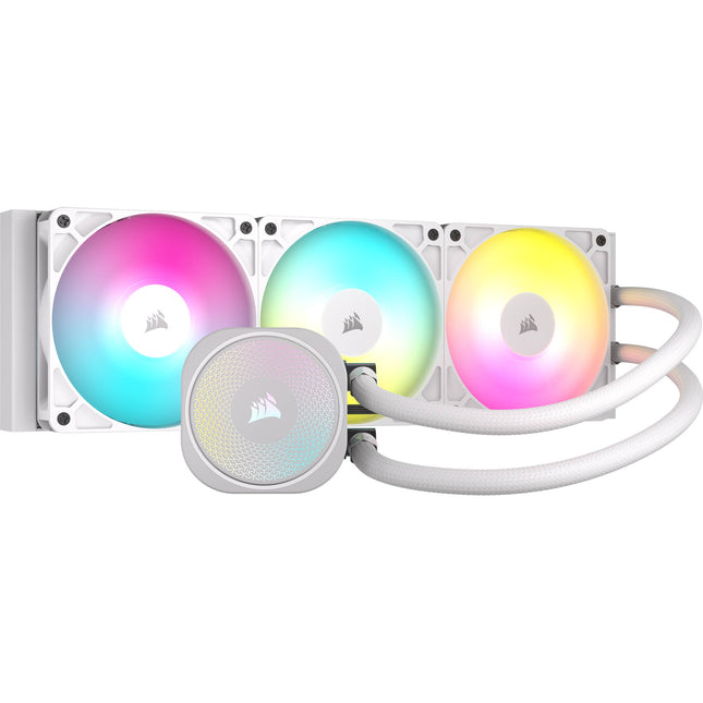 CORSAIR NAUTILUS RS ARGB 360mm Refrigeración Líquida CPU Triple Ventilador 120mm Blanco