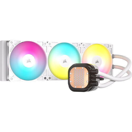 CORSAIR NAUTILUS RS ARGB 360mm Refrigeración Líquida CPU Triple Ventilador 120mm Blanco