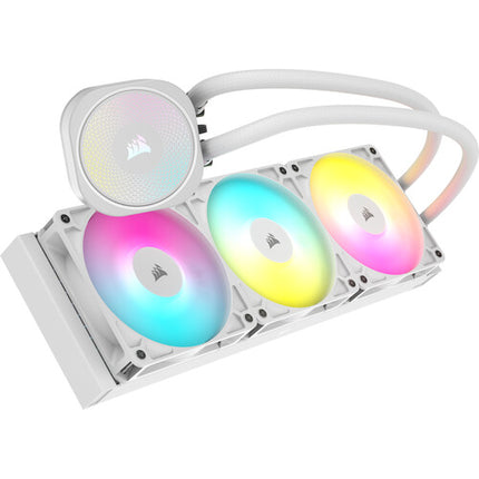 CORSAIR NAUTILUS RS ARGB 360mm Refrigeración Líquida CPU Triple Ventilador 120mm Blanco
