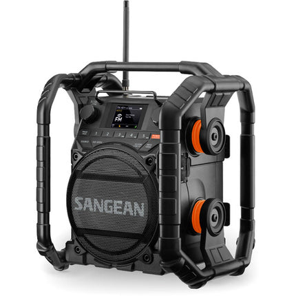 Sangean U7HD Radio a Prueba de Agua Bluetooth HD Radio AM FM Pantalla 2.4 Pulgadas Altavoz 6.5 Pulgadas