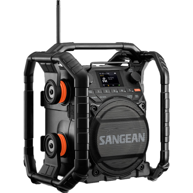 Sangean U7HD Radio a Prueba de Agua Bluetooth HD Radio AM FM Pantalla 2.4 Pulgadas Altavoz 6.5 Pulgadas