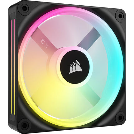 CORSAIR iCUE LINK QX120 RGB Kit 3 Ventiladores 120mm PWM 2400 RPM Negra