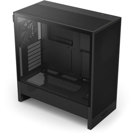 NZXT H5 Flow Caja Mid-Tower Negra Soporta ATX y E-ATX con 2 Ventiladores 120mm