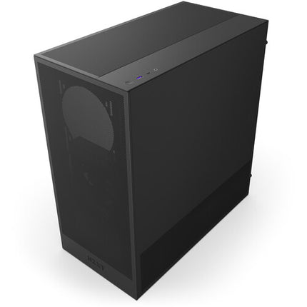 NZXT H5 Flow Caja Mid-Tower Negra Soporta ATX y E-ATX con 2 Ventiladores 120mm
