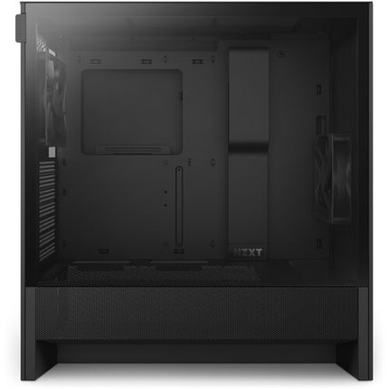 NZXT H5 Flow Caja Mid-Tower Negra Soporta ATX y E-ATX con 2 Ventiladores 120mm