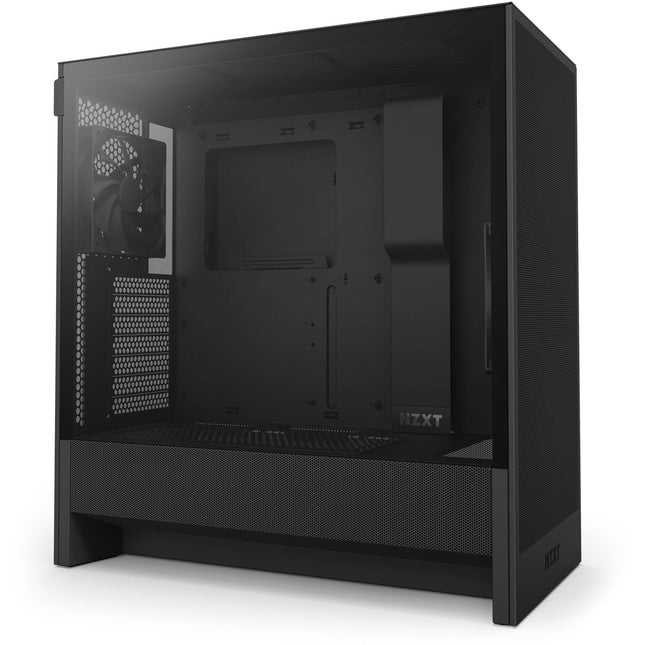 NZXT H5 Flow Caja Mid-Tower Negra Soporta ATX y E-ATX con 2 Ventiladores 120mm