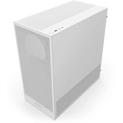 NZXT H5 Flow Caja Mid-Tower Blanca Soporta ATX y Radiador 360mm