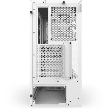 NZXT H5 Flow Caja Mid-Tower Blanca Soporta ATX y Radiador 360mm