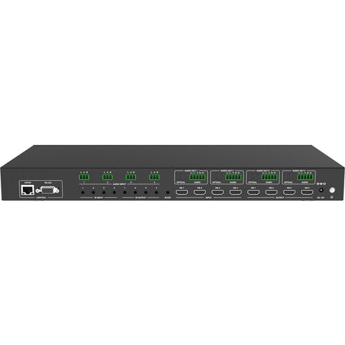 A-Neuvideo 4x4 UHD 4K60 HDR Multiviewer con 12 modos multivisualización y 18 Gb/s