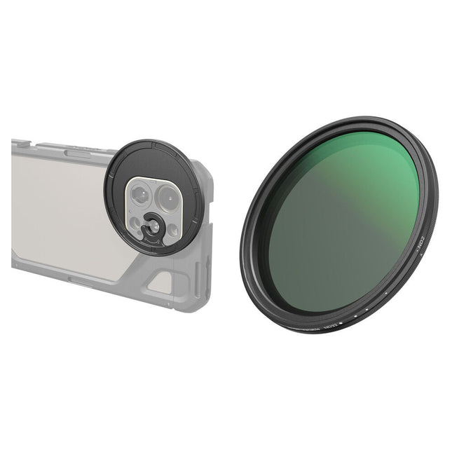 SmallRig Filtro VND Variable 67mm 1-5 Stop con Adaptador M-Mount
