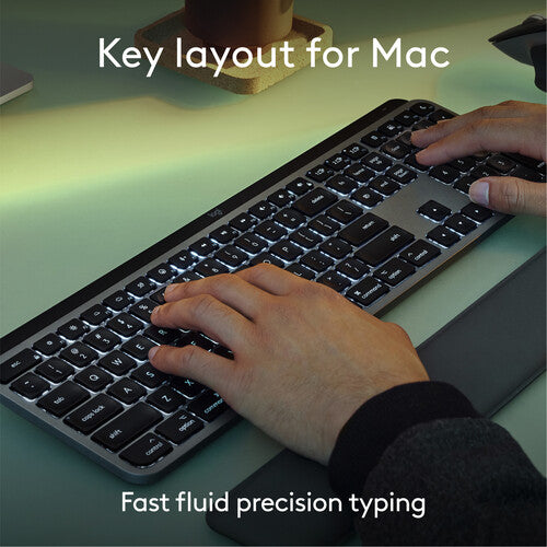 Logitech MX Keys S Teclado Inalámbrico para Mac Bluetooth 5 Meses Batería
