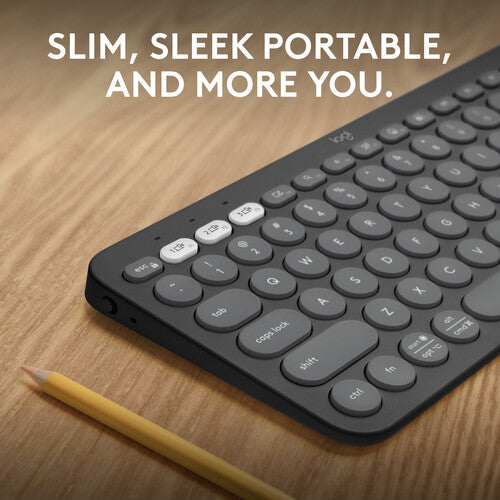 Logitech Pebble Keys 2 K380S Teclado Inalámbrico Bluetooth 3 Dispositivos Batería 36 Meses